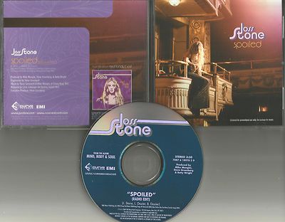 JOSS STONE Spoiled w/ RARE RADIO EDIT PROMO DJ CD single 2004 MINT USA-image