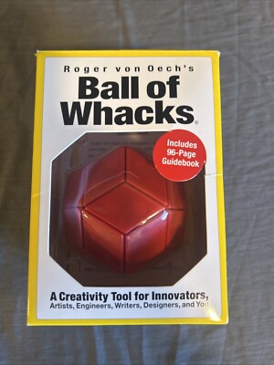 Ball of Whacks - Red by Creative Whack Company With 96 Page Guide Book-image