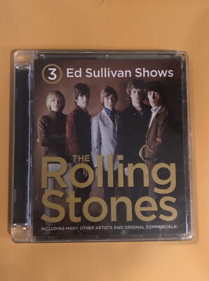 The Rolling Stones / 3 Ed Sullivan Shows (DVD, 2011 Satisfaction) NEW All Region-image