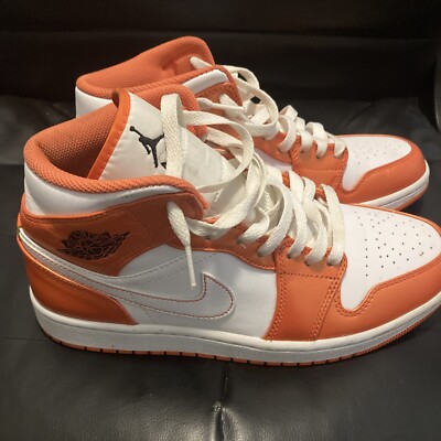 Size 8 - Jordan 1 Mid SE Electro Orange 2021-image
