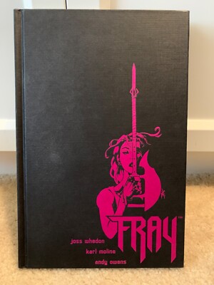 Fray by Joss Whedon 146/500 Limited Signed Hardcover.  Buffy the Vampire Slayer-image