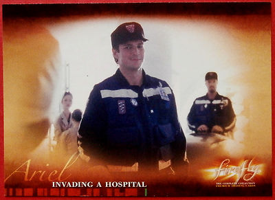 Joss Whedon's FIREFLY - Card #37 - Invading a Hospital - Inkworks 2006-image