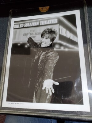CBS Promo Black & White photo 1991 CAROL BURNETT Best of Ed Sullivan Theater-image