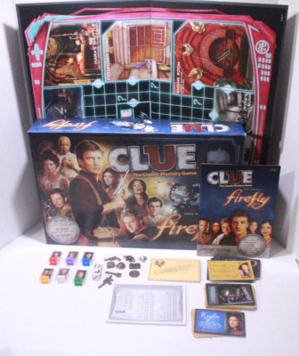 FIREFLY Edition Clue The Classic Mystery Game Joss Whedon's  100% Complete-image