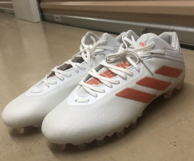 Adidas SM Freak Mid Football Cleats Men White Orange Reference:FX1311 Size 12.-image