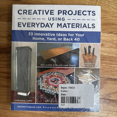 Creative Projects Using Everyday Materials : 33 Innovative Ideas for Your Home,-image