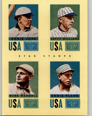 2014 Panini Golden Age Plank Waddell Joss Williams Star Stamps #2-image