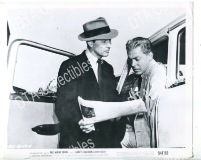 THE MIAMI STORY-1954-8 X 10-STILL-DRAMA-CRIME-BARRY SULLIVAN-JOHN BAER-vg VG-image