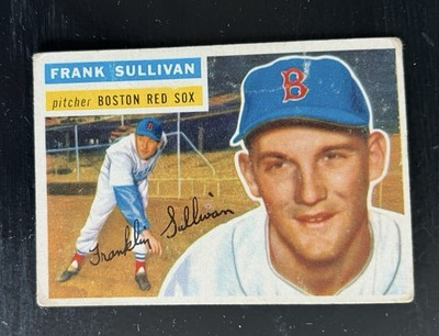 1956 Topps - Frank Sullivan #71 White Back-image
