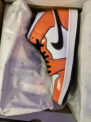 Size 9.5 - Jordan 1 Mid SE Turf Orange-image