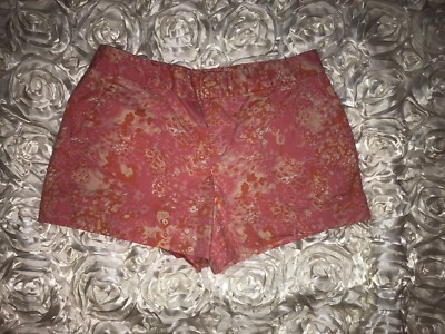 Calvin Klein Pink/orange Shorts Size 10 ~ 3.5 Inseam-image