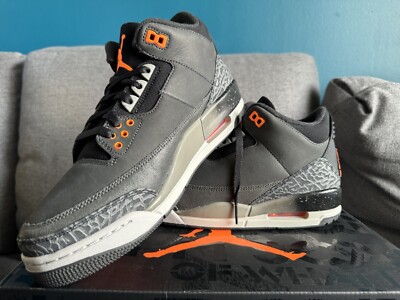 Jordan 3 Retro 2023 Mid Fear* DS* Size 9m-image