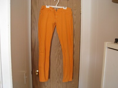Abercrombie & Fitch Womens Light Orange Jeans Size 10R-image