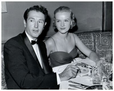 Anne Francis Liam Sullivan Rare Vintage Candid Original stamped 8x10 Photo 1950s-image