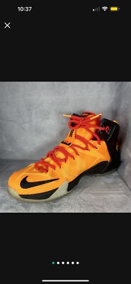 Size 8.5 - Nike LeBron 12 CLE 2015-image