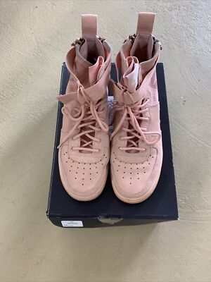 Nike  Women’s Air Force 1 Mid Suede With Buckles Size 6.5-image
