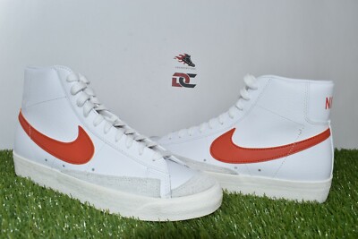 Nike Men's Blazer Mid '77 Vintage Size 14 Bq 6806-110 WHITE/MANTRA ORANGE-SAIL-image
