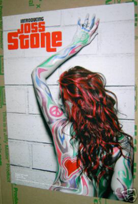 JOSS STONE Introducing 2007 U.S. retailer promo POSTER -- 18 x 24 inch-image