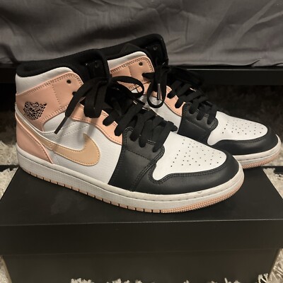 Size 8.5 - Jordan 1 Mid Crimson Tint-image