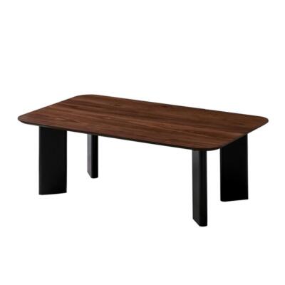 Omax Decor Joss Rectangular Shape Modern Wood Coffee Table in Walnut-image
