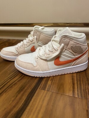 Size 8.5 - Air Jordan 1 SE Mid Corduroy W-image
