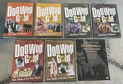Doo Wop Gold 6 Different & Ed Sullivan DVDs NEW-image