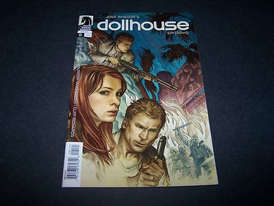 JOSS WHEDON'S DOLLHOUSE EPITAPHS #0 ONE-SHOT MORRIS VARIANT ELIZA DUSHKU TV SHOW-image