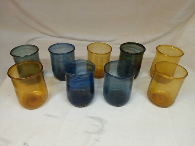 Creative CO-OP 10 Oz Drinking Glasses Votive Candle Holders CC681 Set Of 9 -image