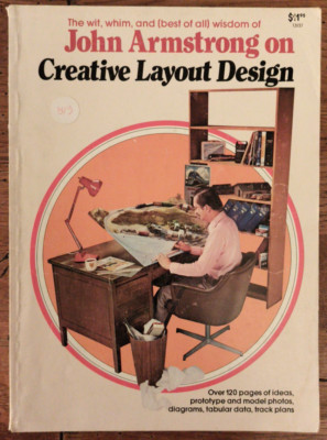 JOHN ARMSTRONG ON CREATIVE LAYOUT DESIGN , Used VGC-image