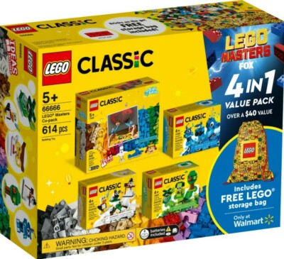 LEGO Masters Co-pack Creative Building Toy Value Set (614 Pieces) * New *-image