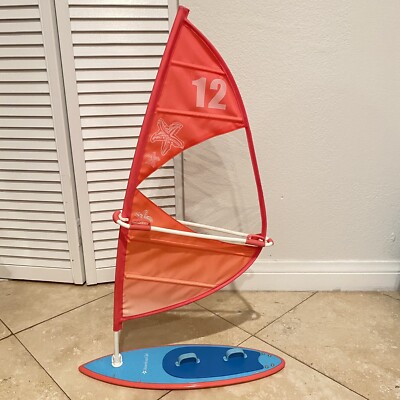 American Girl Doll Summer Sailboard Set Retired for 18-inch Dolls Joss Jess Lea-image