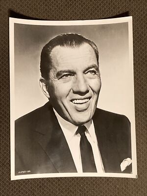 Ed Sullivan   - Original  1960s  Movie  Portrait Photo-image