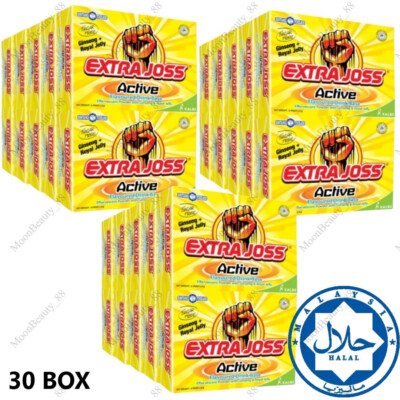 EXTRA JOSS 30 Box (180 SACHETS) Energy Drink Powder Sugar Free Boost Stamina-image