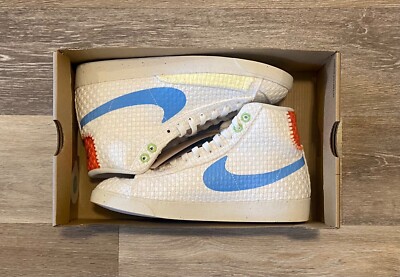 Nike Blazer Mid 77 'Hemp Sail University Blue’ DV2173-100 Women's Size 7-image