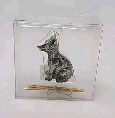 Creative Co-Op Zinc Alloy FOX Toothpick Holder + Toothpicks 2