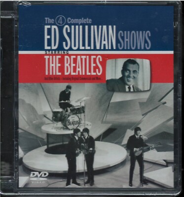The Beatles 4 Complete Ed Sullivan Shows Starring The Beatles DVD New & Sealed!-image