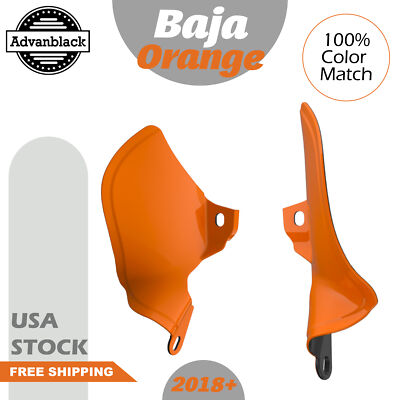 Baja Orange Mid Frame Air Deflector For 2018+ M8 Harley Lower Rider Street Bob-image