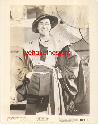 VINTAGE Kenny Baker GILBERT & SULLIVAN THE MIKADO '48RR Publicity Portrait-image