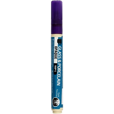Creativ Company 1-Piece Glass and Porcelain Markers, Purple-image