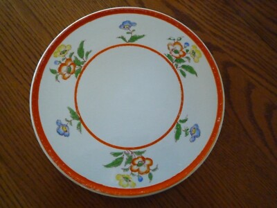 Vintage Mid-Century Japan Cake Plate Platter Round 11