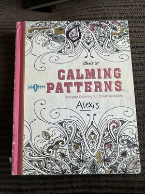 Calming Patterns: Portable Coloring for Creative Adults by Adult Coloring Books-image