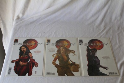 Serenity #1 - 3 Complete Series Set  VF NM Dark Horse Comics Firefly Joss Whedon-image