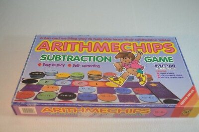 Arithmechips Subtraction Game by Creative Toys LTD. Complete-image