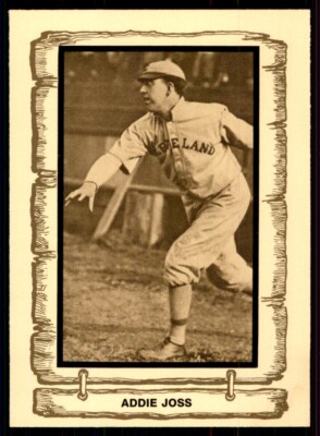 1983 CRAMER BASEBALL LEGENDS SERIES 4 #114 ADDIE JOSS CLEVELAND INDIANS-image