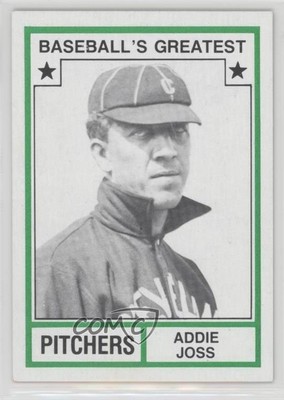 1982 TCMA Baseball's Greatest Pitchers Tan Back Addie Joss #1982-43 HOF-image