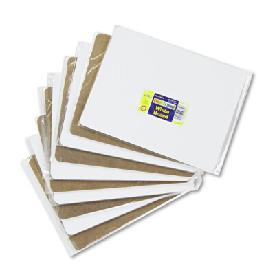 Creativity Street 988110 Dry Erase Student Boards - White Surface (10/Set) New-image