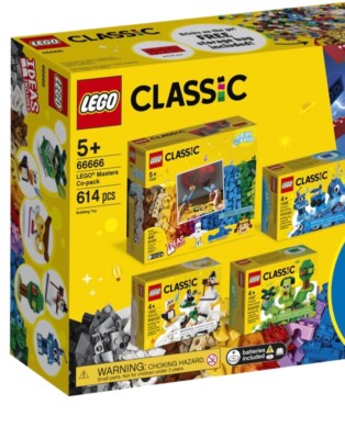 LEGO Masters Co-pack Creative Building Toy Value Set (613 Pieces)-image