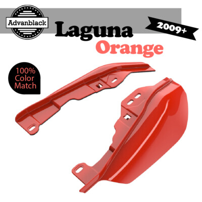 Laguna Orange Mid Frame Air Deflector Heat Shield For Harley Touring 2009+-image