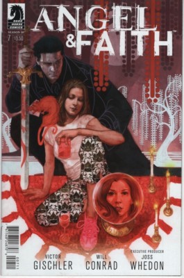 Angel & Faith #7 cover A comic book Season 10 TV show series Joss Whedon Buffy-image