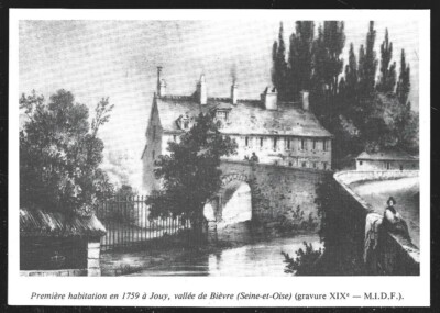 1988 -- FIRST HOME IN JOUY EN JOSS IN 1759. 4A096-image
